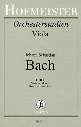 Book cover for Orchesterstudien Viola