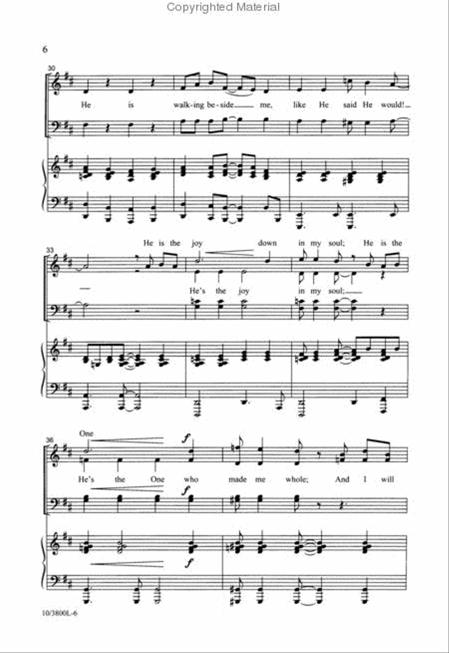 I'm Gonna Sing and Shout! 4-Part scores gallery preview page 3
