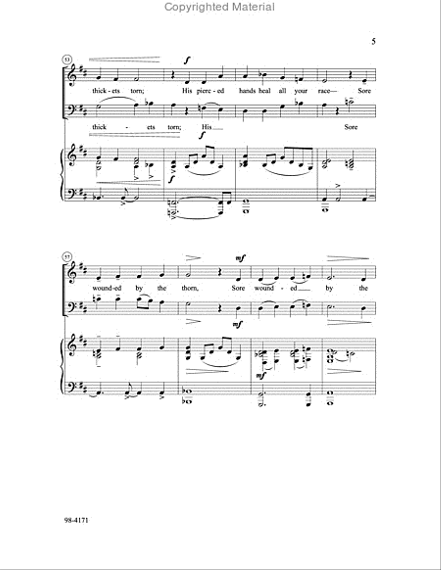 From Shepherding of Stars 4-Part scores gallery preview page 4