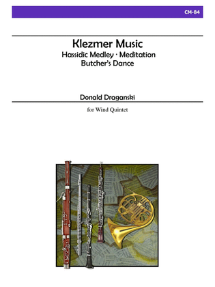 Book cover for Klezmer Music for Wind Quintet