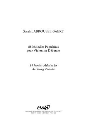 88 Popular Melodies for the Young Violonist