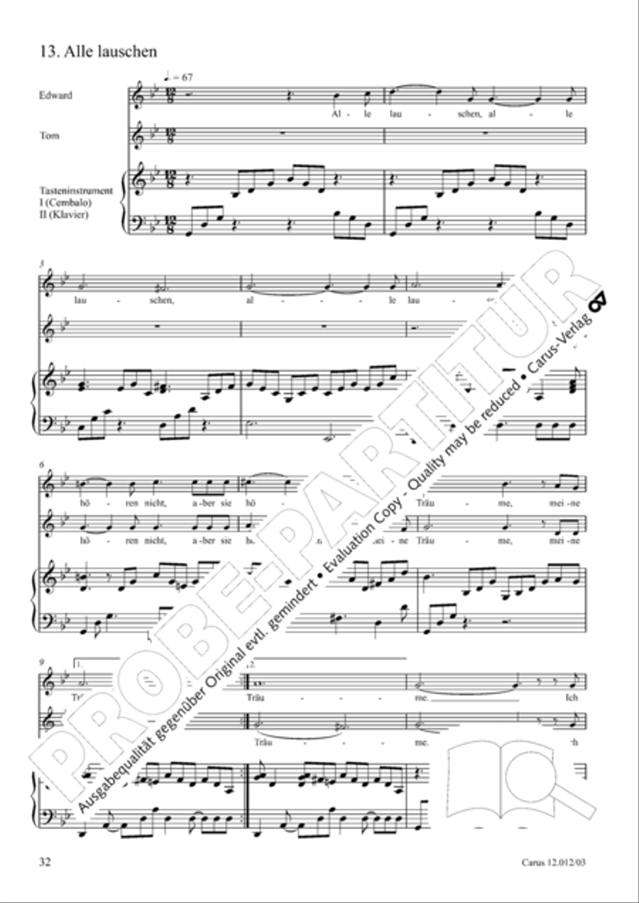 London Dreams 3-Part scores gallery preview page 33