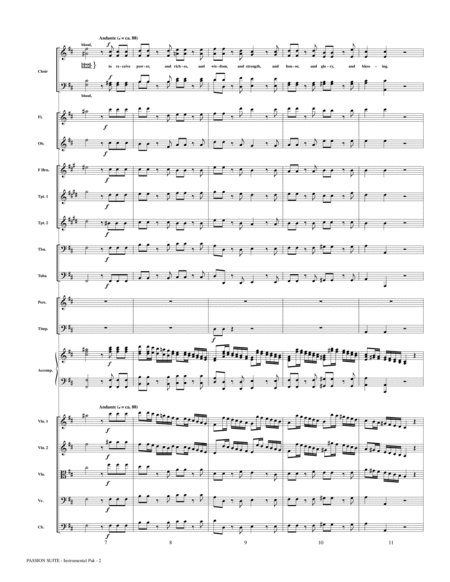 Passion Suite - Full Score