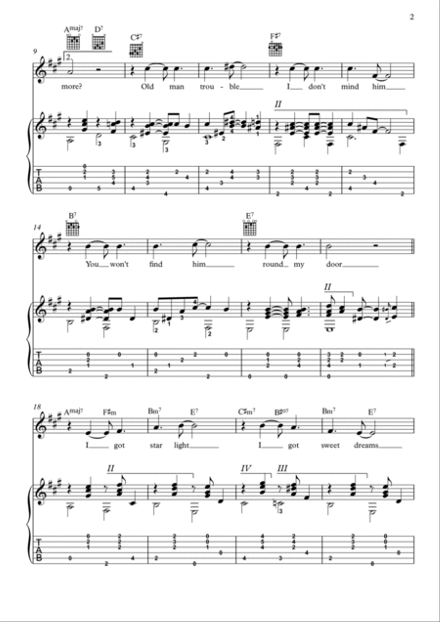I Got Rhythm Electric Guitar scores gallery preview page 2
