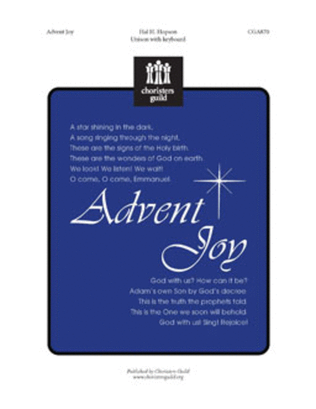Book cover for Advent Joy
