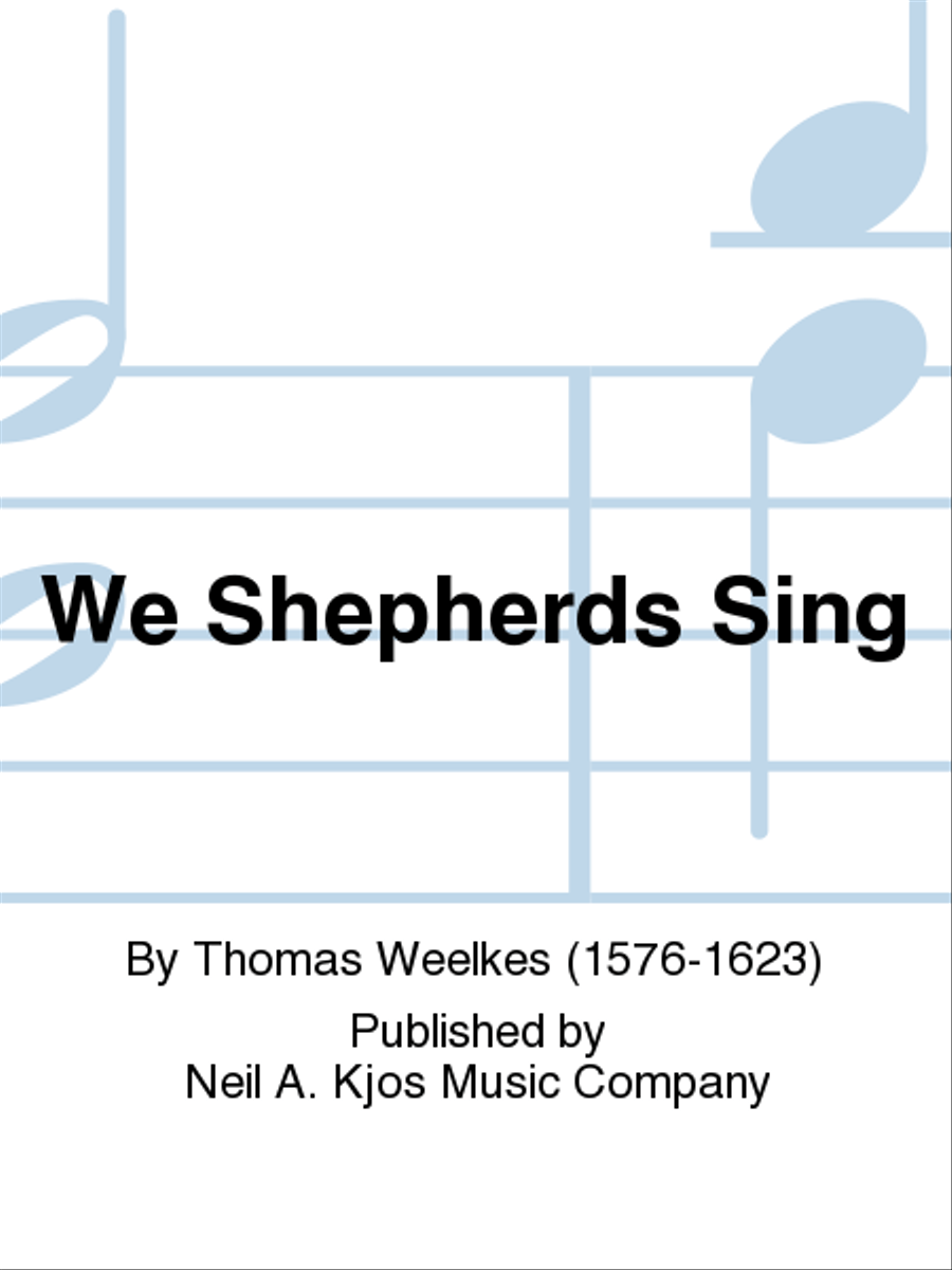 We Shepherds Sing 4-Part scores gallery preview page 1
