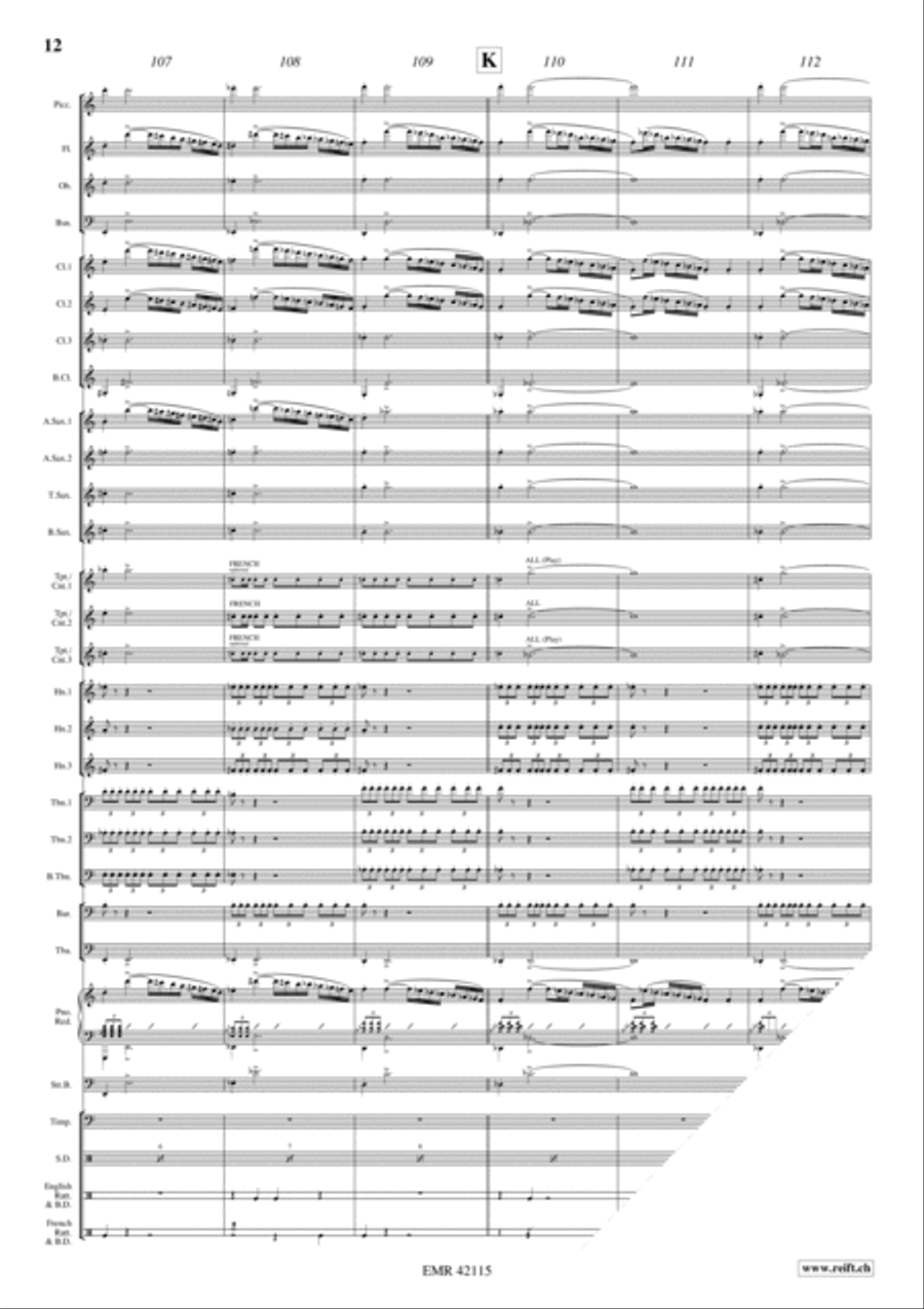 Wellington's Victory Concert Band scores gallery preview page 13