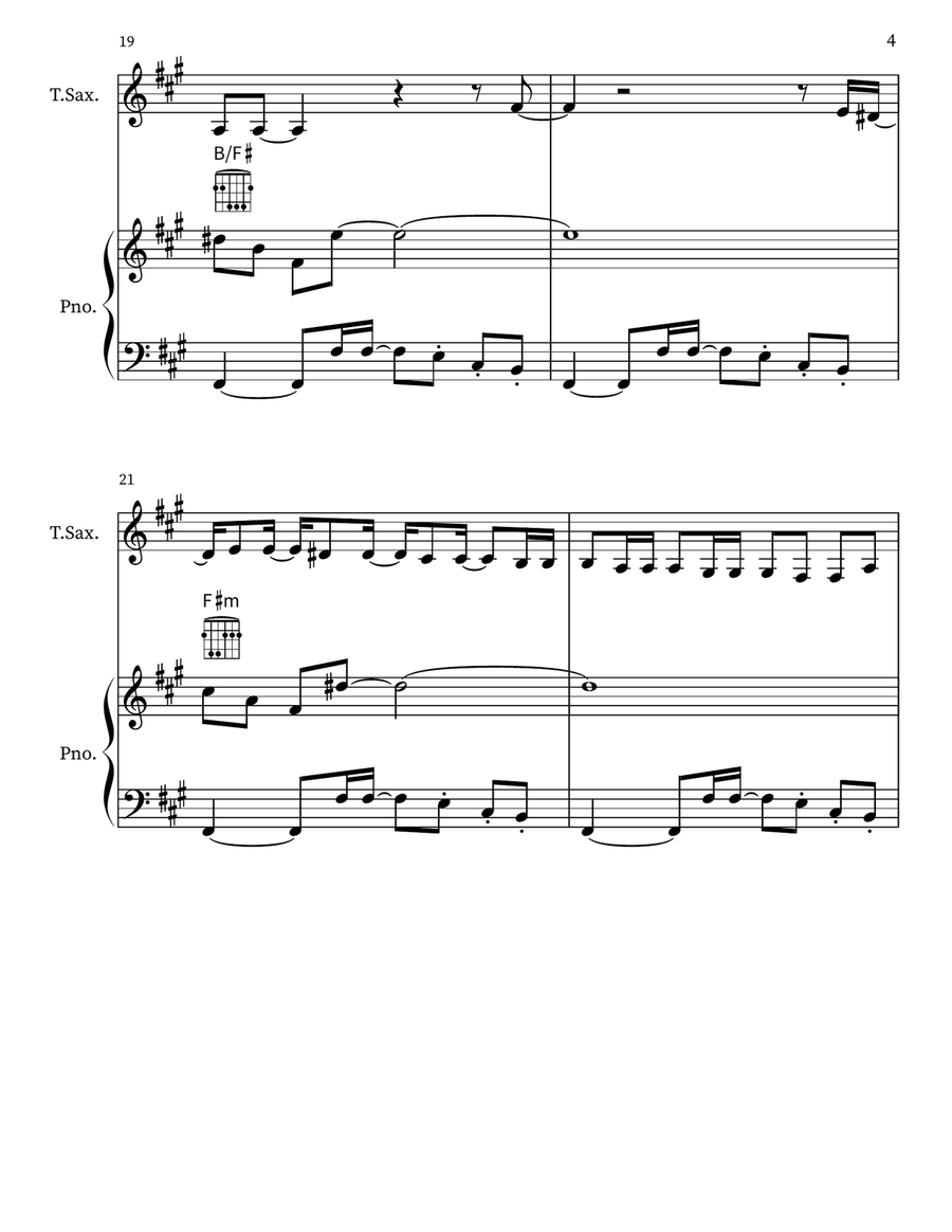 You Oughta Know Score and Parts scores gallery preview page 4