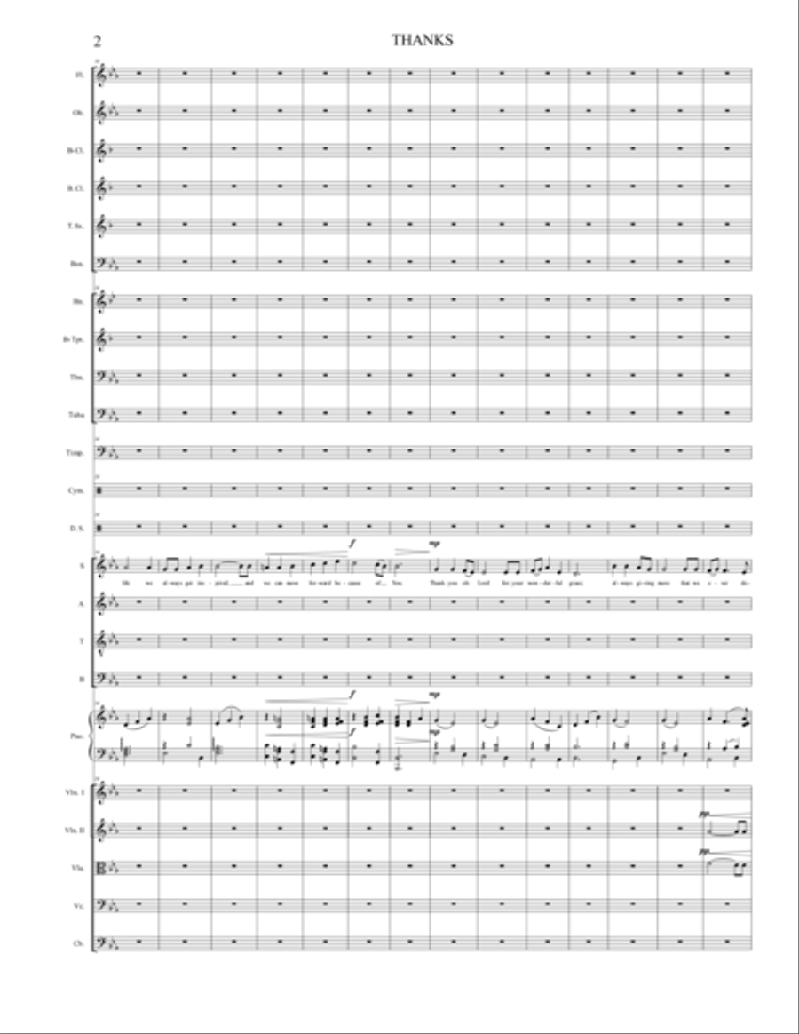Thanks Choir scores gallery preview page 2