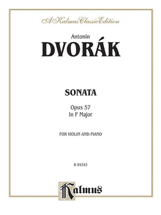 Book cover for Sonata in F Major, Op. 57