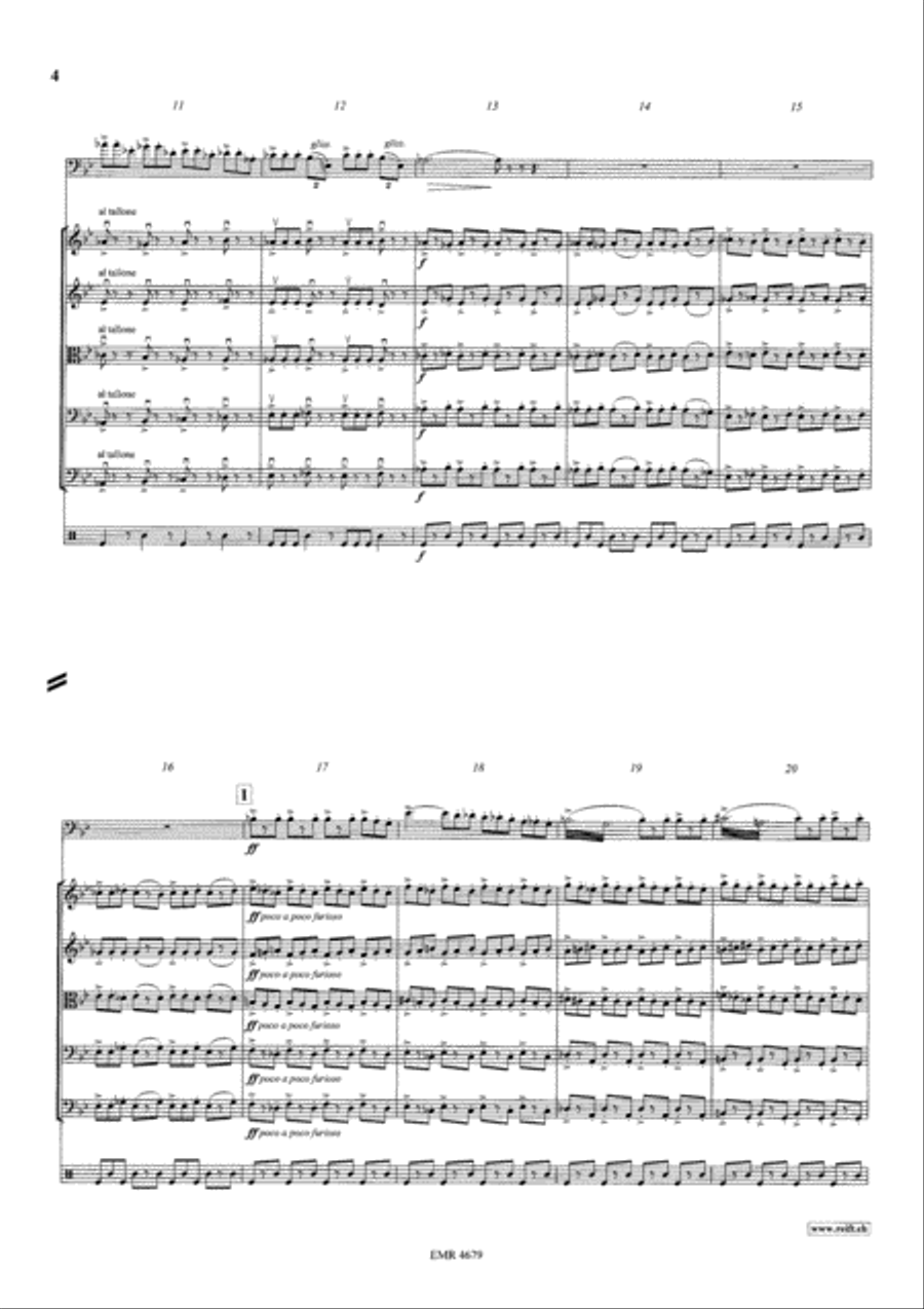 Trombone Concerto String Orchestra scores gallery preview page 4