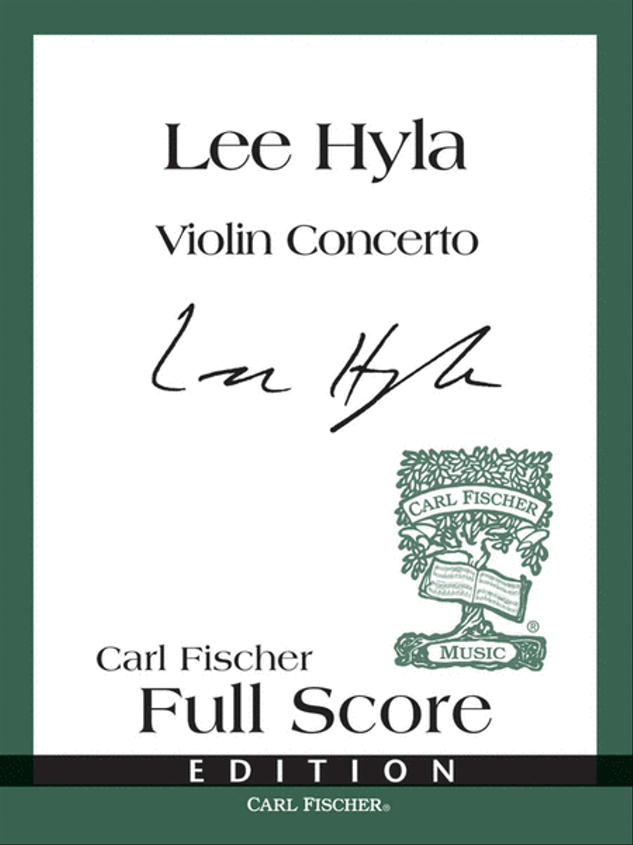 Violin Concerto Violin Concerto Orchestra scores gallery preview page 1