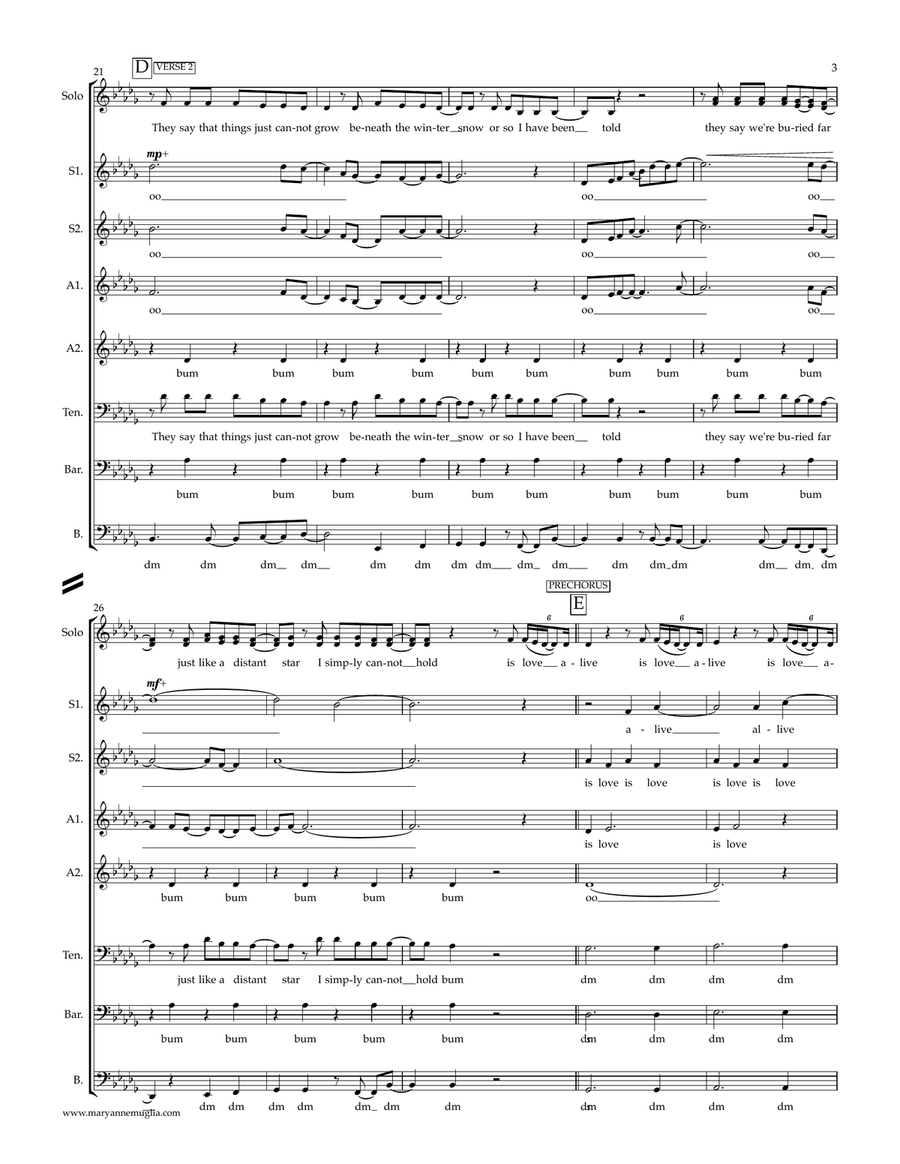 Winter Song Divisi scores gallery preview page 3