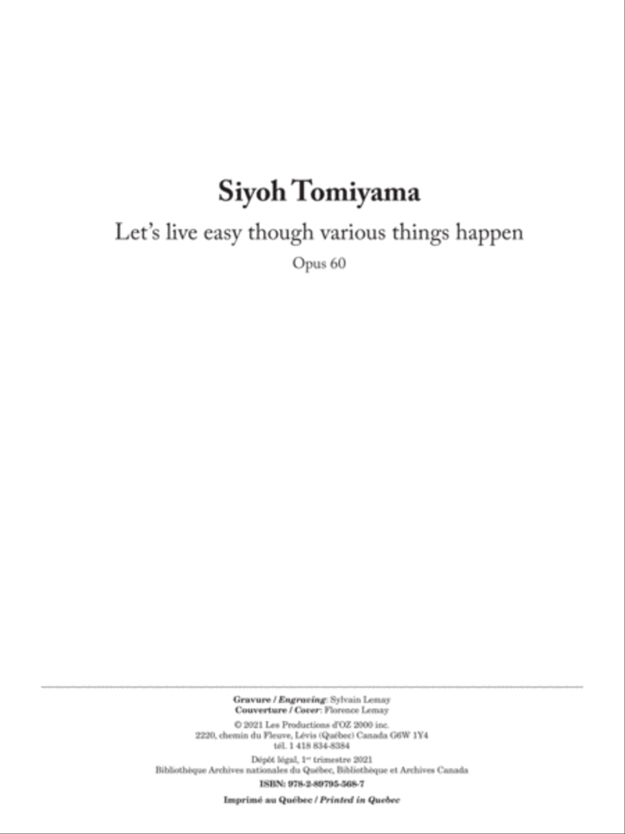 Let's live easy though various things happen Classical Guitar scores gallery preview page 2