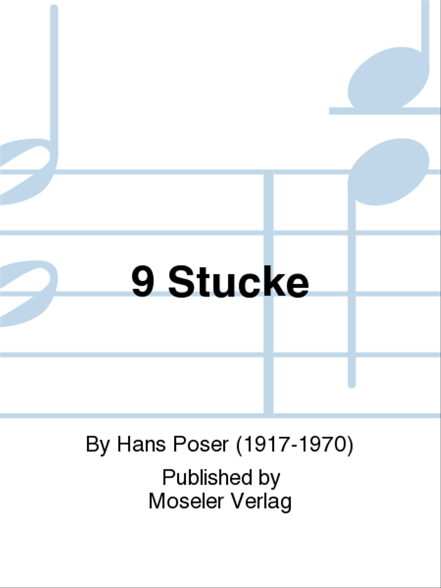 9 Stucke 9 Stucke Viola scores gallery preview page 1
