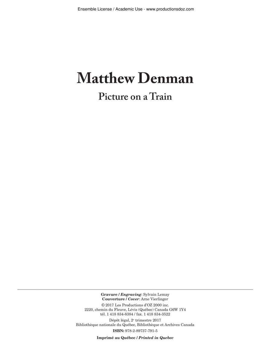 Picture on a Train Classical Guitar scores gallery preview page 1
