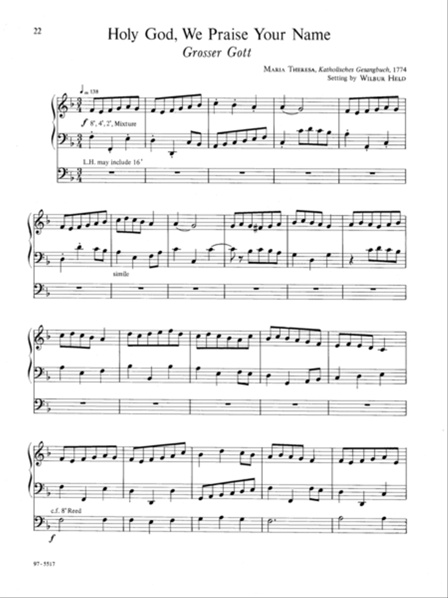 Hymn Preludes for the Pentecost Season Organ scores gallery preview page 9