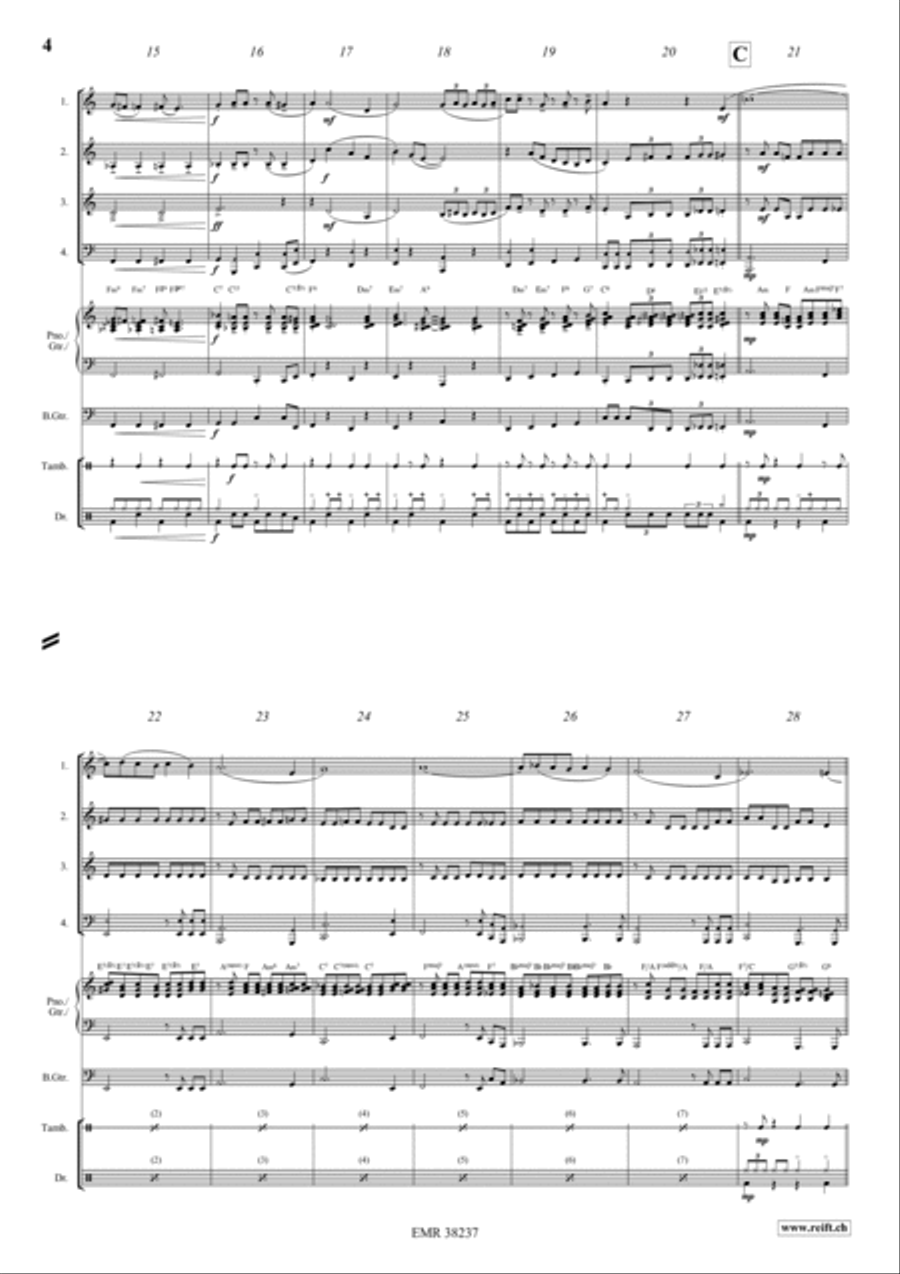 Liza Woodwind Quartet scores gallery preview page 3