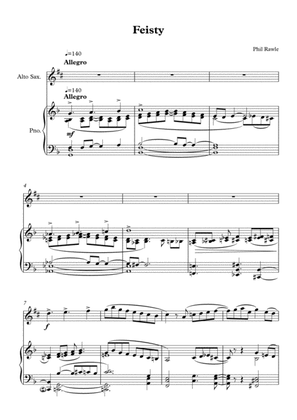 Feisty - Alto Sax & Piano