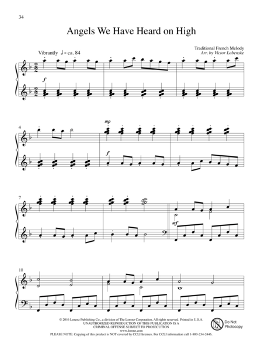 Christmas Impressions Piano Solo scores gallery preview page 19
