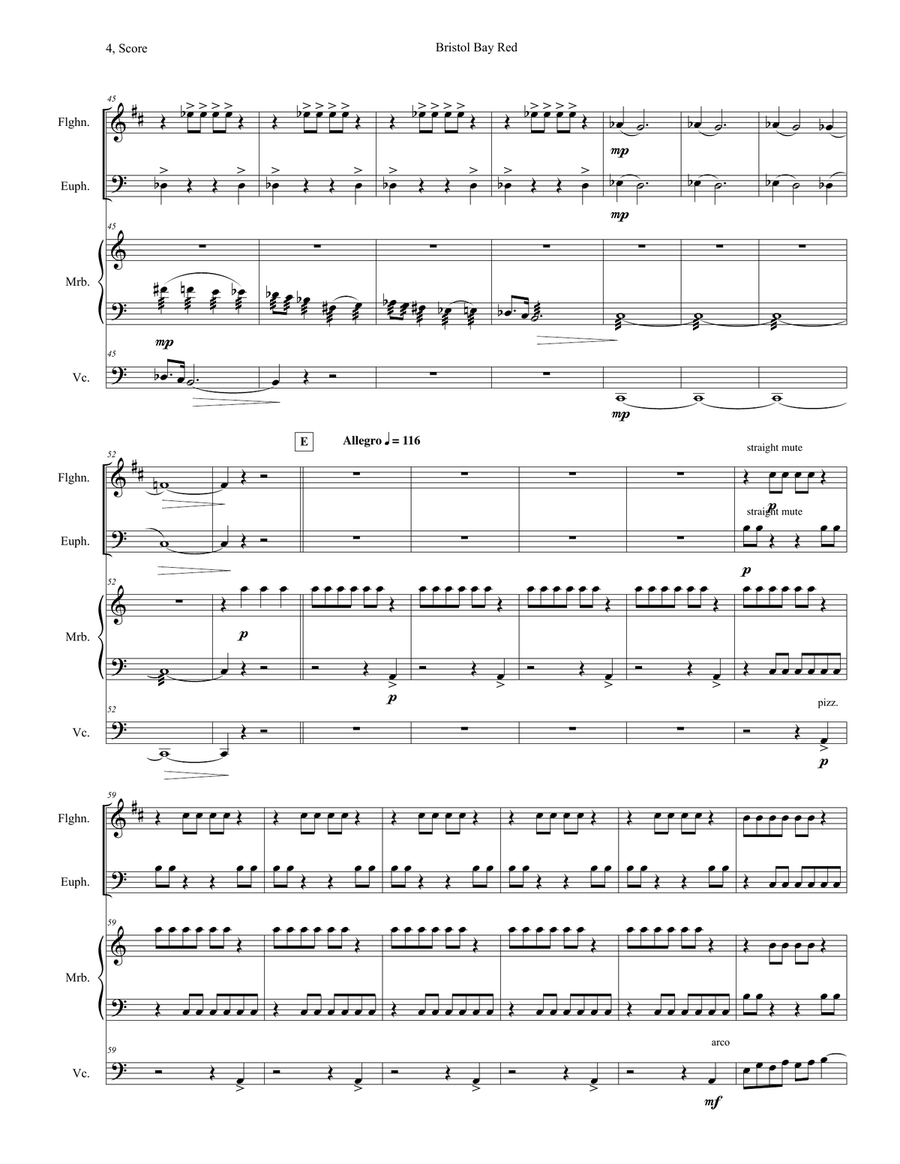 Bristol Bay red Euphonium scores gallery preview page 4