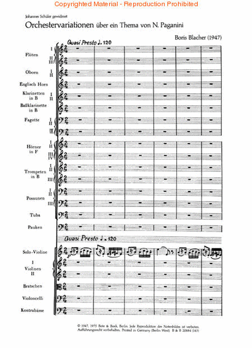 Ochestral Variations (1947)