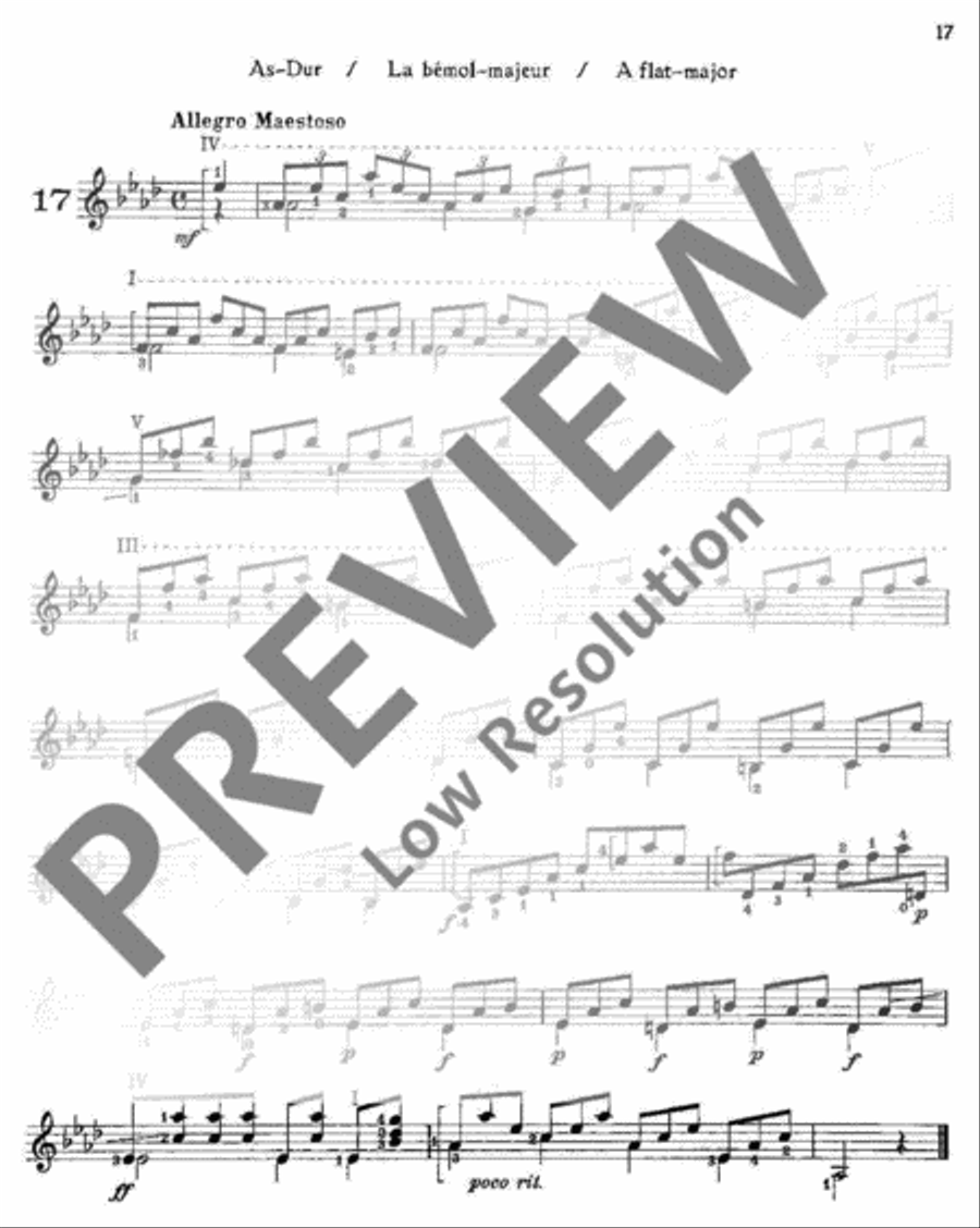 Preludes Classical Guitar scores gallery preview page 18