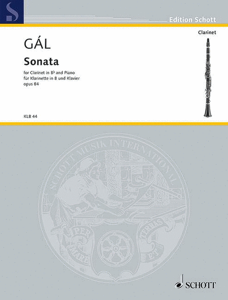 Gal. Schott : Sonata, Op. 84