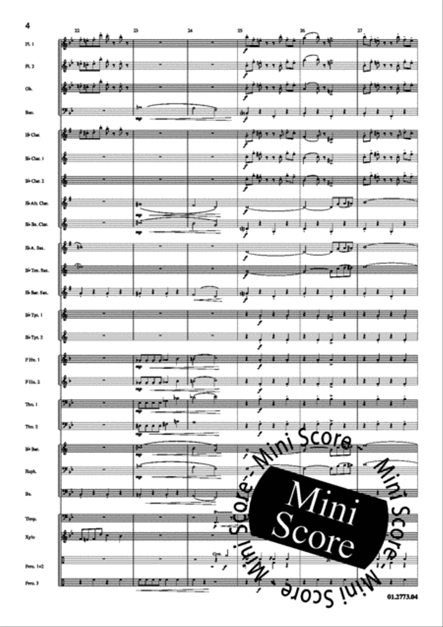 Lazy Robots Concert Band scores gallery preview page 8