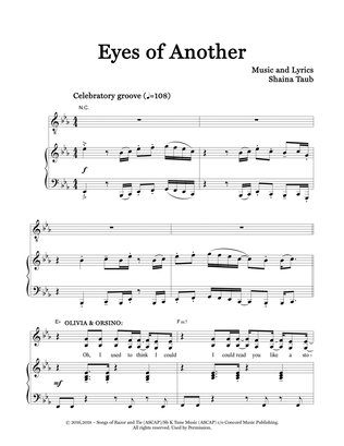Book cover for Eyes Of Another (from Twelfth Night)