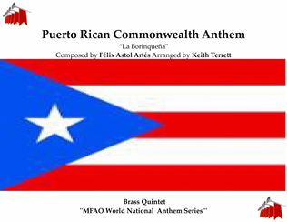 Puerto Rican Commonwealth Anthem for Brass Quintet