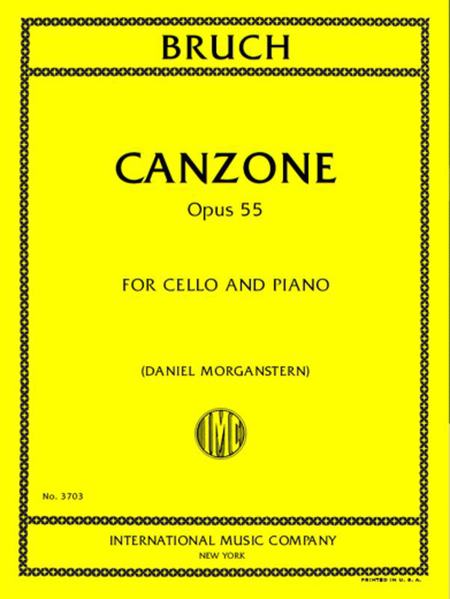 Canzone, Opus 55