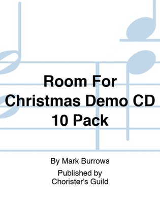 Room For Christmas Demo CD 10 Pack