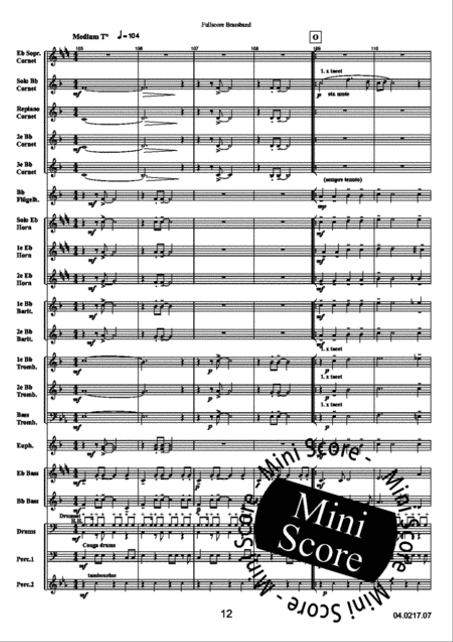 For Fans Only Brass Band scores gallery preview page 14