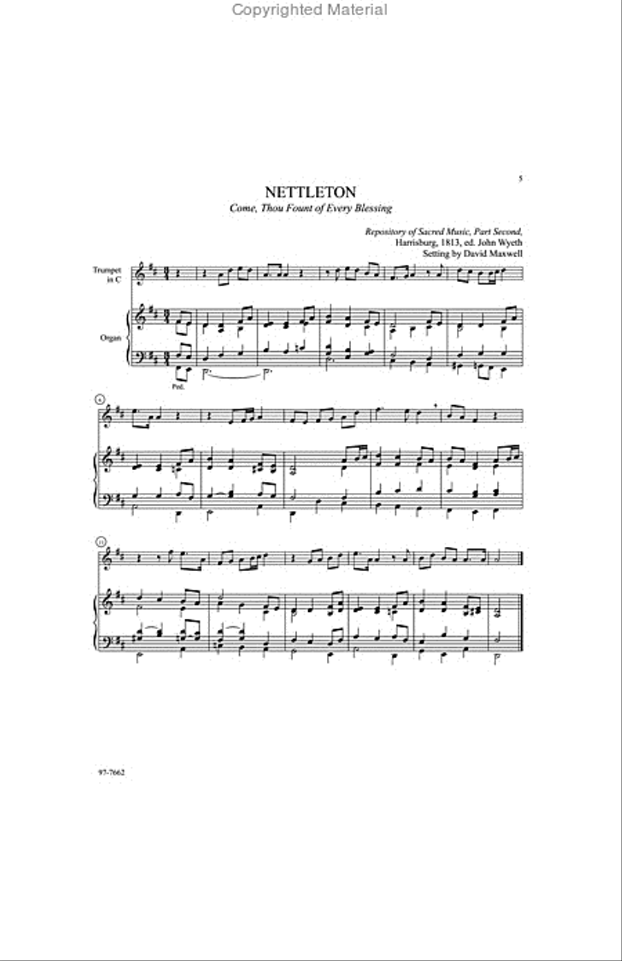 Final Stanzas: Hymn Settings for Organ and Descanting Instrument, Vol. 4 Organ scores gallery preview page 3