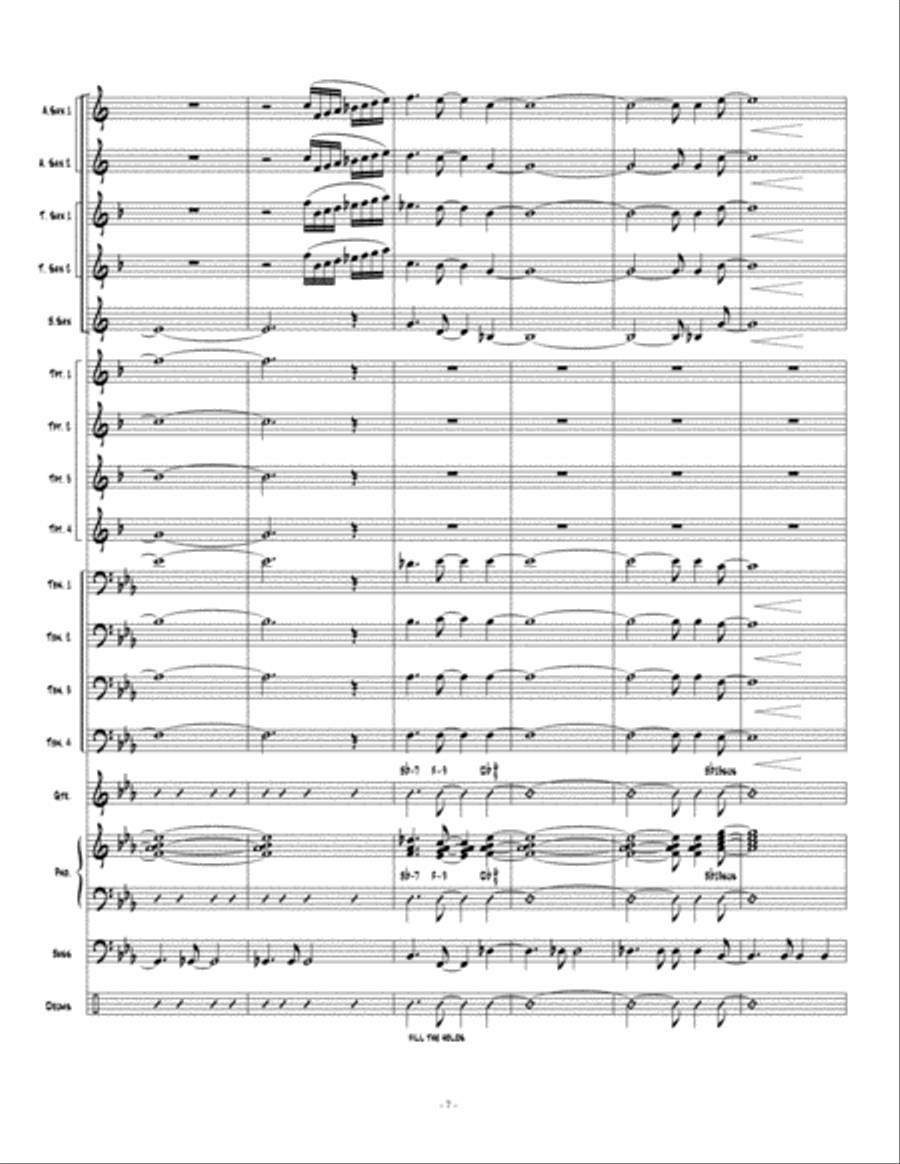 Speed Shift Speed Shift Jazz Ensemble scores gallery preview page 8