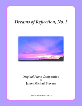 Book cover for Dreams of Reflection, No. 3