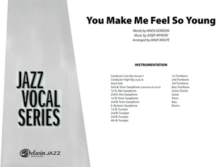 You Make Me Feel So Young: Score