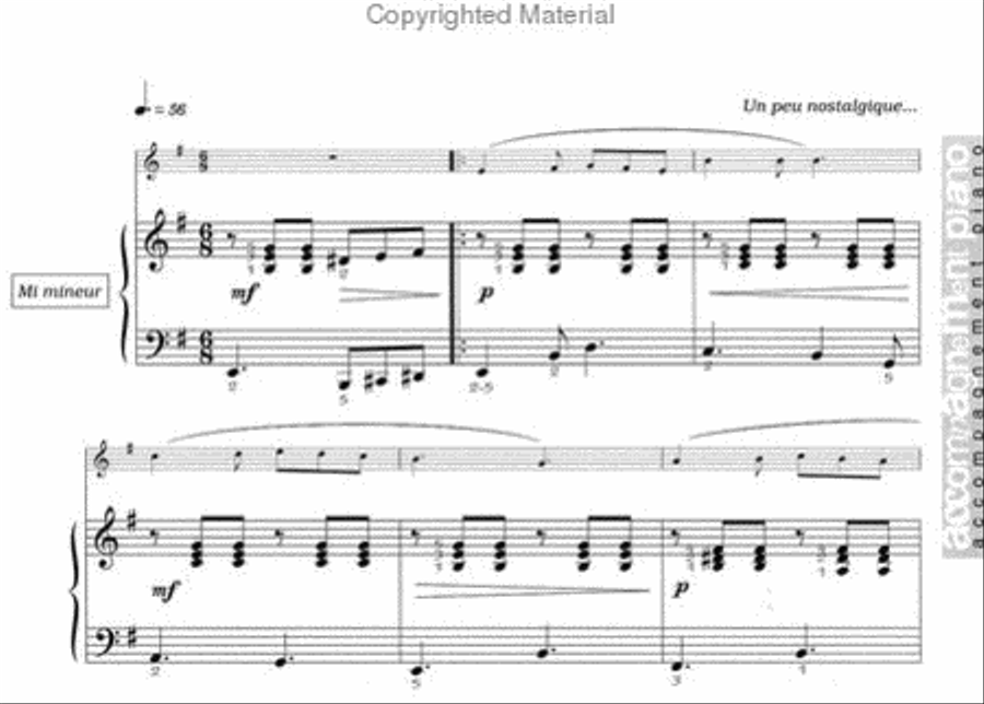 Recueil Comptines de la mer Guitar Tablature scores gallery preview page 3