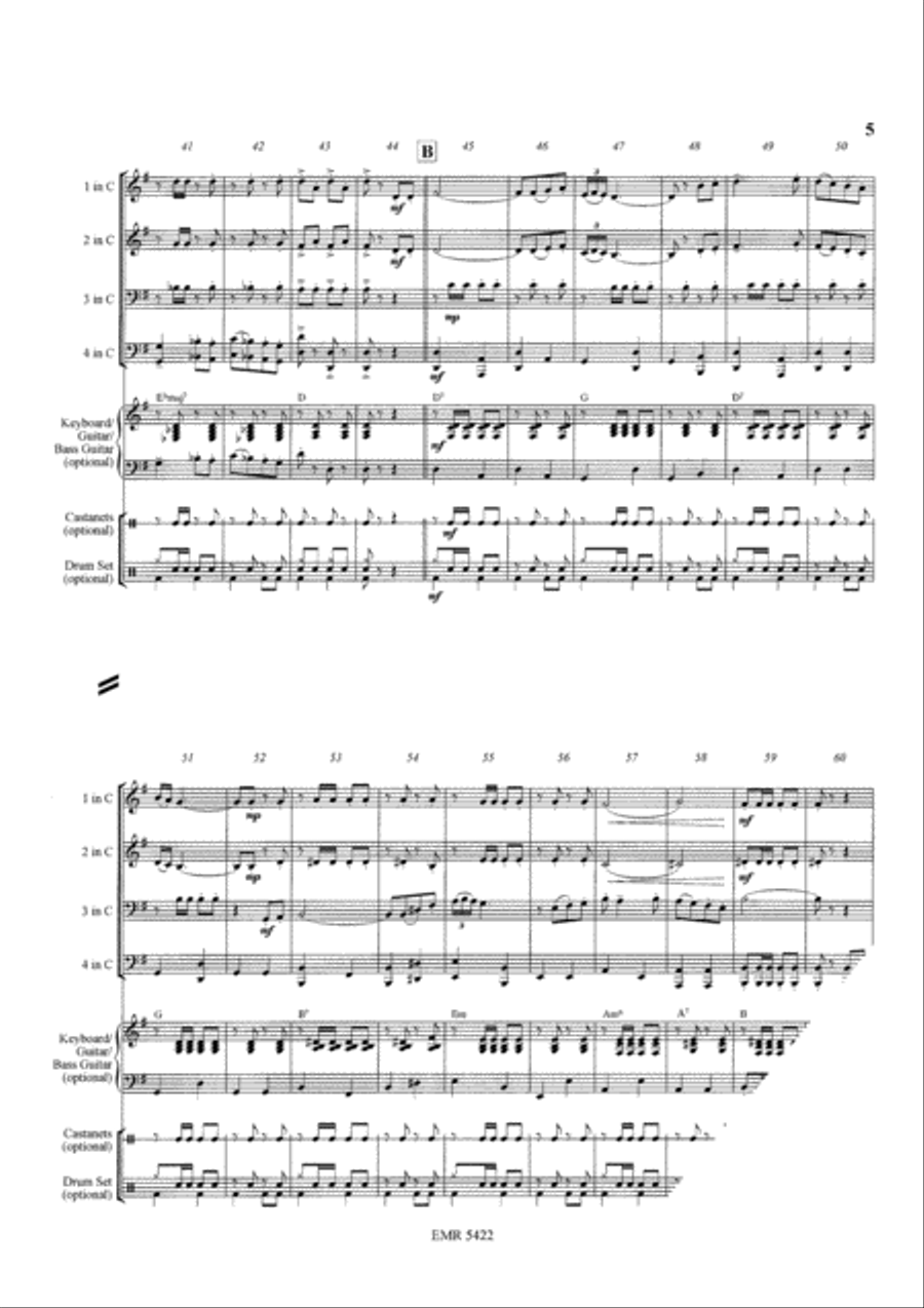 El Toro El Toro Concert Band scores gallery preview page 5