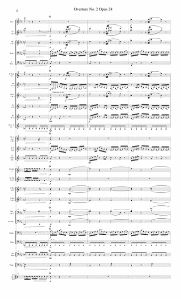 Overture No. 2 (score only)