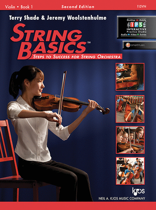 Book cover for String Basics - Book 1 - Violin
