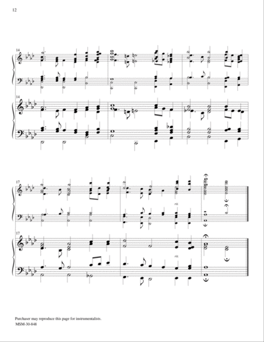 GALILEE from Let Praises Ring, V3 5-Octaves scores gallery preview page 3