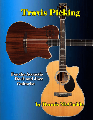 Book cover for Travis Picking for the Acoustic, Rock, and Jazz Guitarist