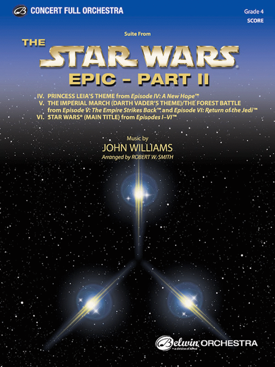 Star Wars Epic -- Part II, Suite from the Full Orchestra scores gallery preview page 1