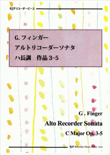 Sonata C Major, Op. 3-5 image number null