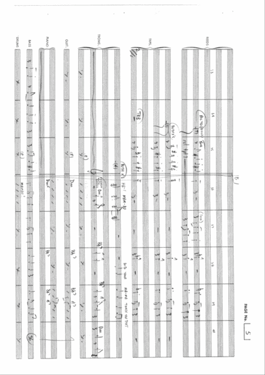 Hey Mambo Tenor Saxophone scores gallery preview page 5