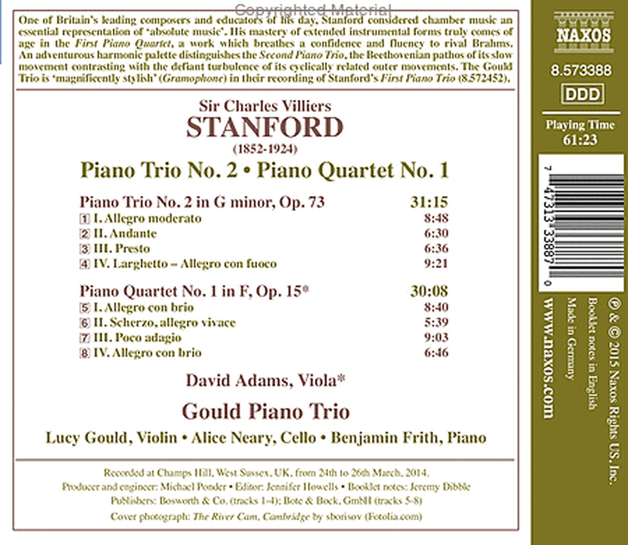 Trio No. 2; Quintet No. 1 image number null