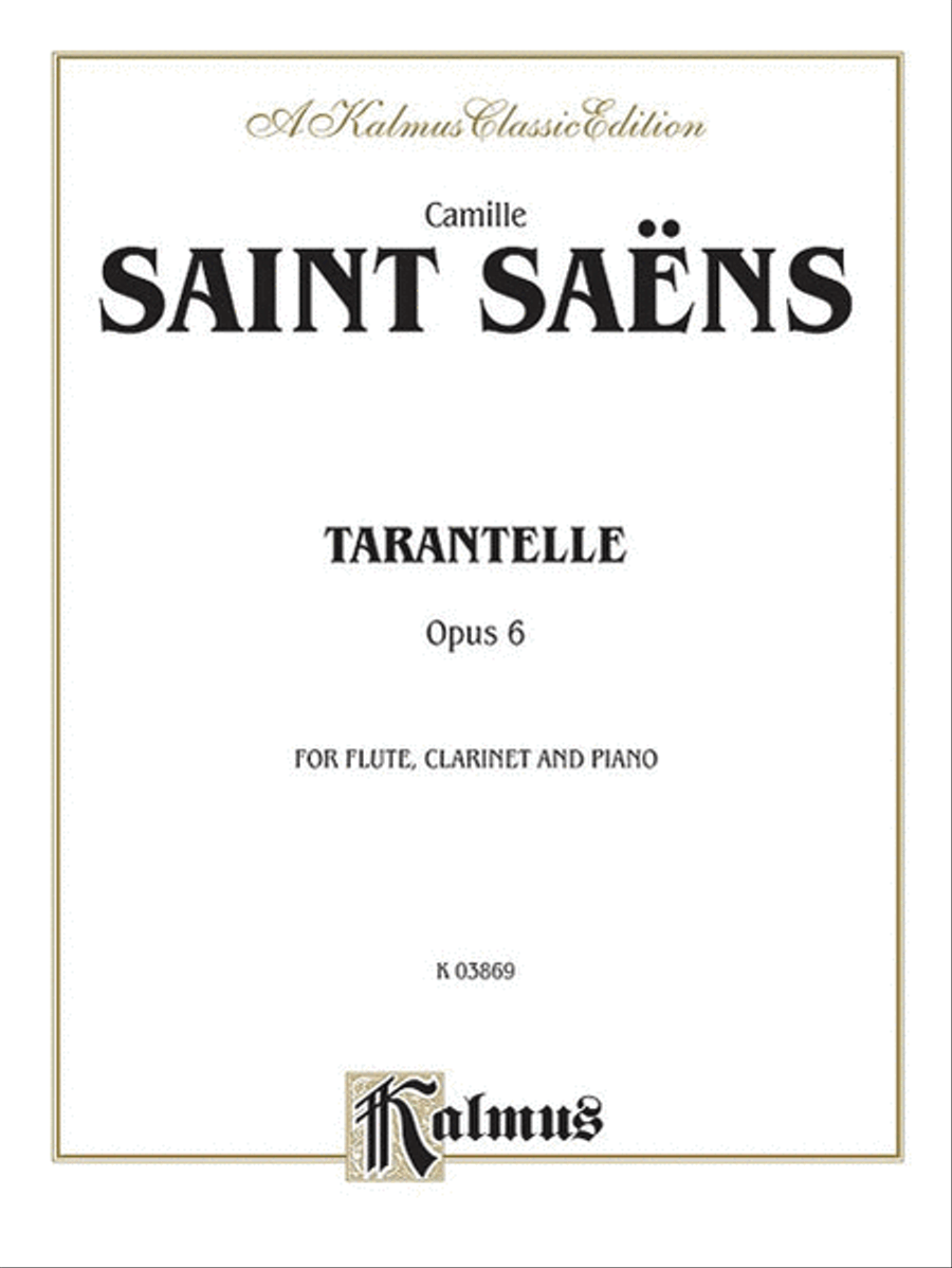 Tarantelle, Op. 6 Small Ensemble scores gallery preview page 1