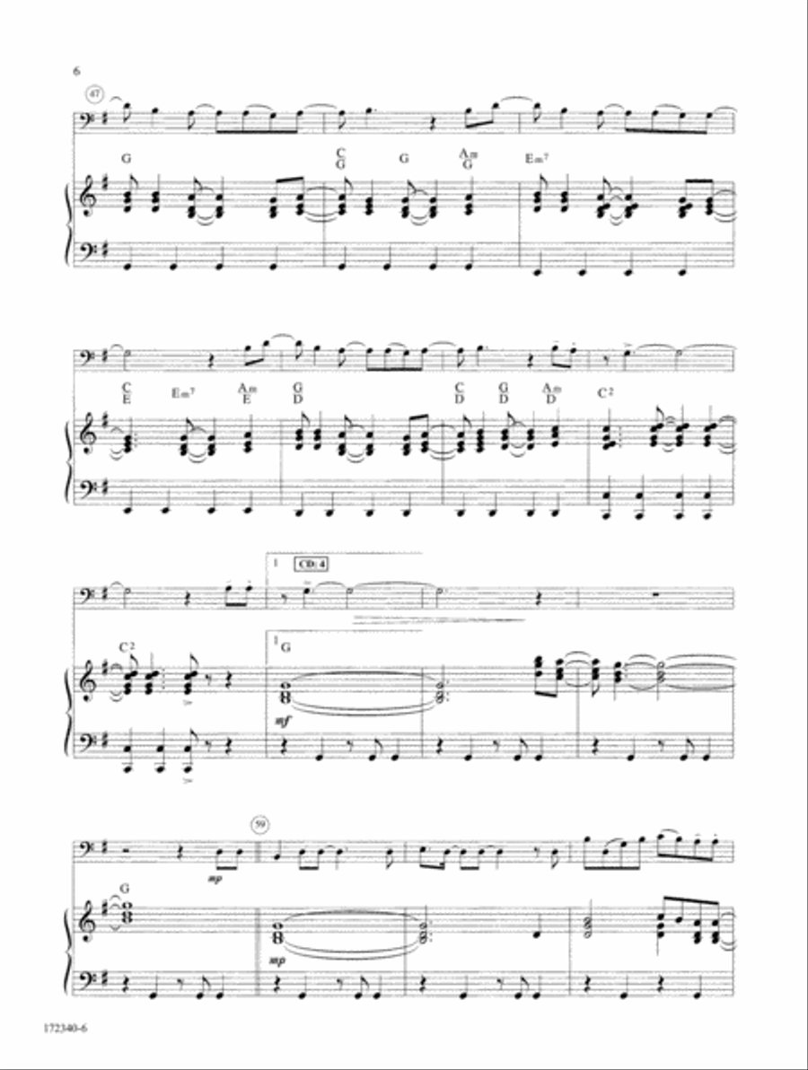 Instrumental Solotrax, Vol. 15: Trombone/Cello Trombone scores gallery preview page 5